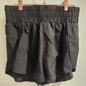 Super High Waist Wrap Detail Sports Short